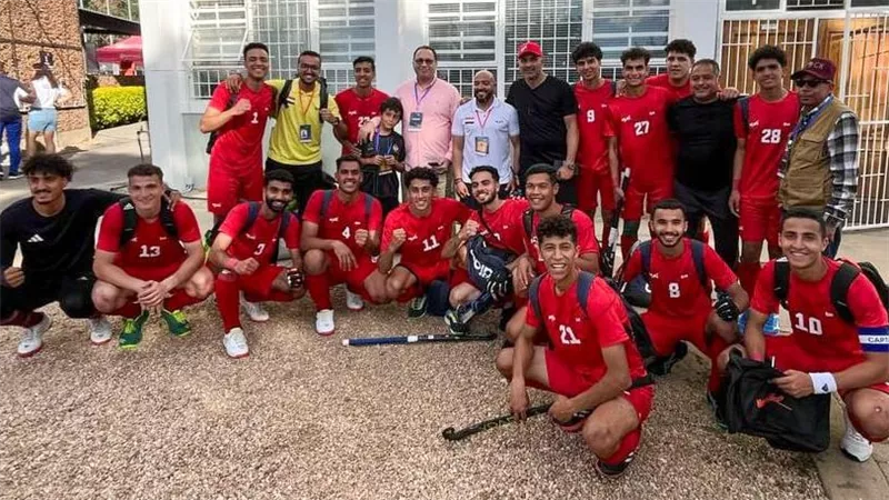 سفير مصر في ناميبيا يهنئ منتخب الهوكي بعد تأهله إلى كأس العالم