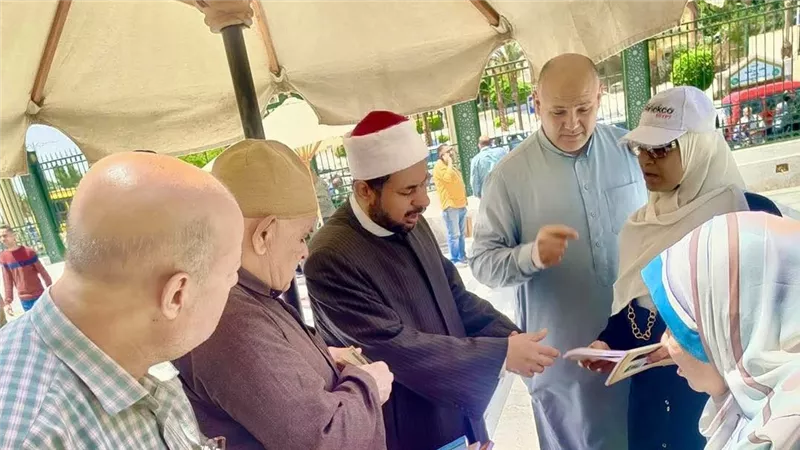 المجلس الأعلى للشئون الإسلامية ينظّم  فاعلية ثقافية بساحة مسجد السيدة نفيسة 