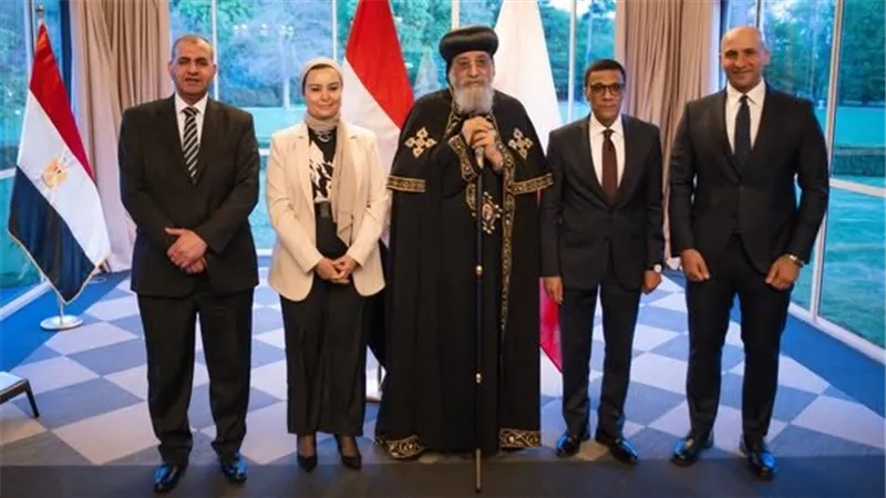 حفل عشاء رسمي بسفارة مصر في وارسو على شرف قداسة البابا تواضروس الثاني