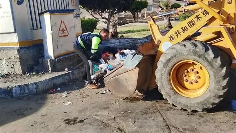 جهود متواصلة للارتقاء بمنظومة النظافة بحي المناخ  في بورسعيد 