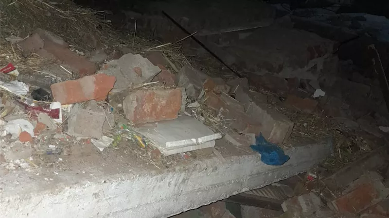 انهيار منزل من 3 طوابق دون حدوث خسائر بالأرواح فى سوهاج | صور 