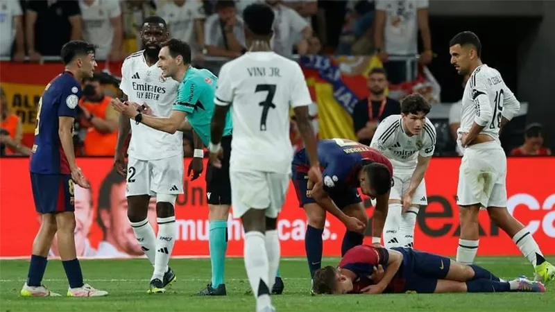 كلاسيكو الأرض .. صاروخ بيدري يمنح برشلونة التقدم على ريال مدريد