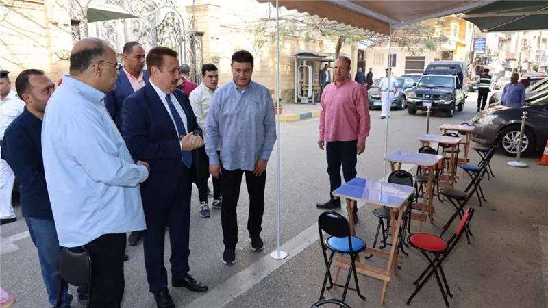 محافظ المنوفية يتفقد مكتبة مصر العامة المتنقلة لتقديم الخدمات الثقافية