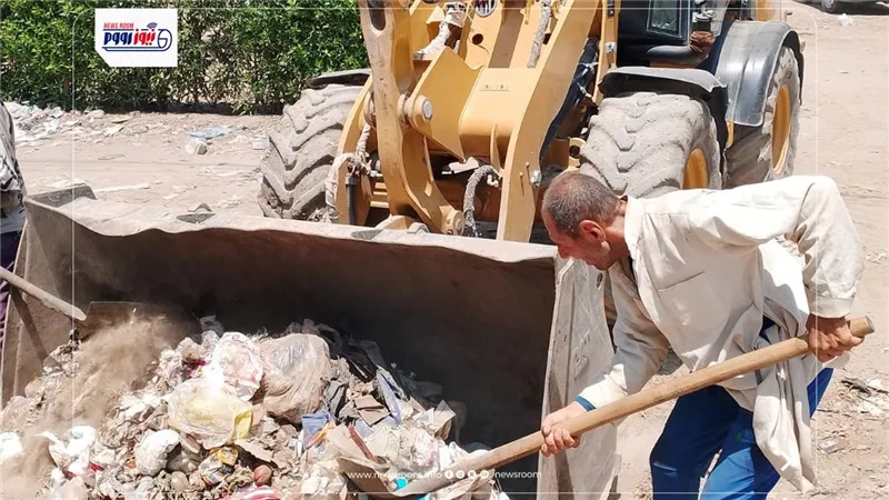حملات مكثفة للنظافة ورفع الإشغالات وتحسين المظهر الحضاري بمركزي إطسا وسنورس