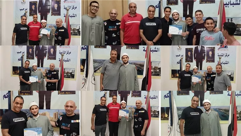 التنمية الشبابية يحتفى بابن بنى سويف الأول بالثانوية الأزهرية|صور