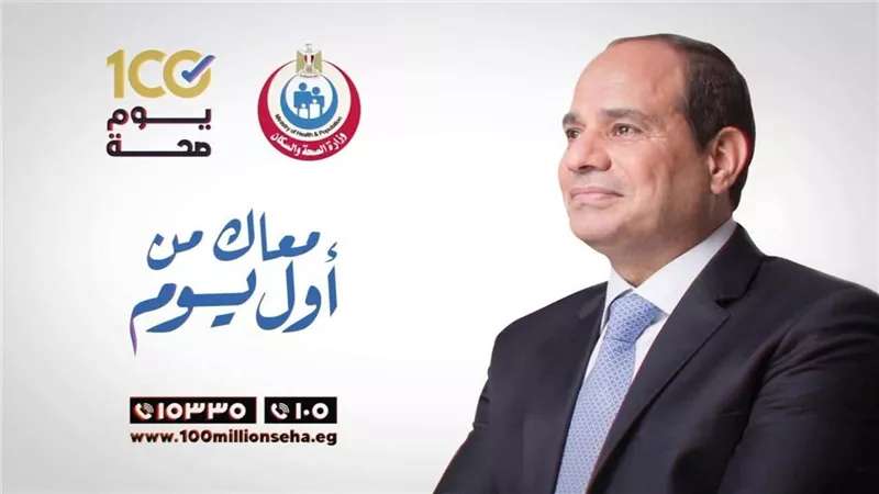 انطلاق النسخة الرابعة لحملة 100 يوم صحة اليو بجميع الوحدات الصحية بالمنيا لخدم