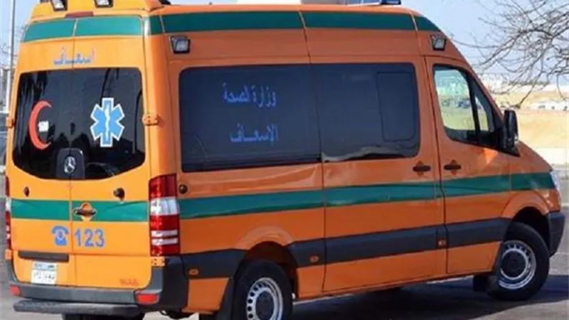 إصابة سائق في انقلاب شاحنة مواد كيميائية بوادي حجول بالسويس وتوقف جزئي  للمرور