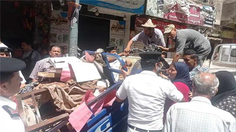 حملات مكبرة بالإسكندرية تتحفظ على 464 حالة إشغال بالمنتزه أول وثانٍ