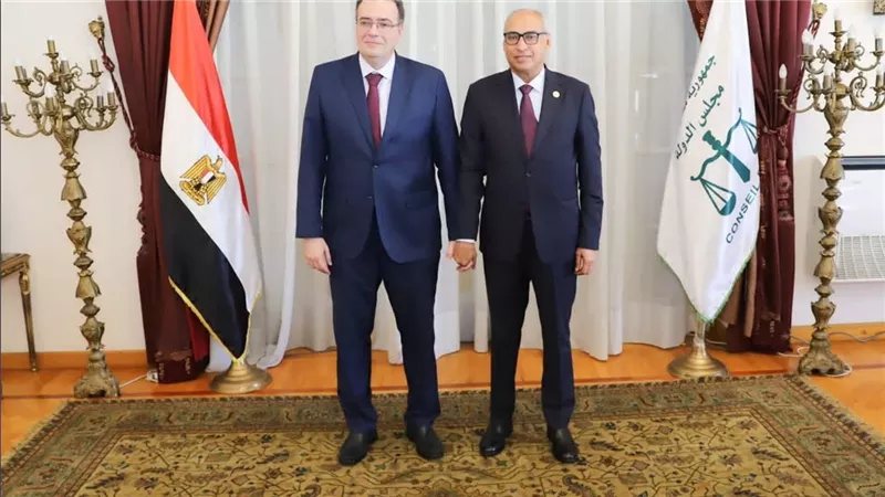 خلال لقاء رسمي.. رئيس مجلس الدولة يؤكد أهمية التعاون مع الجهاز المركزي للتنظيم