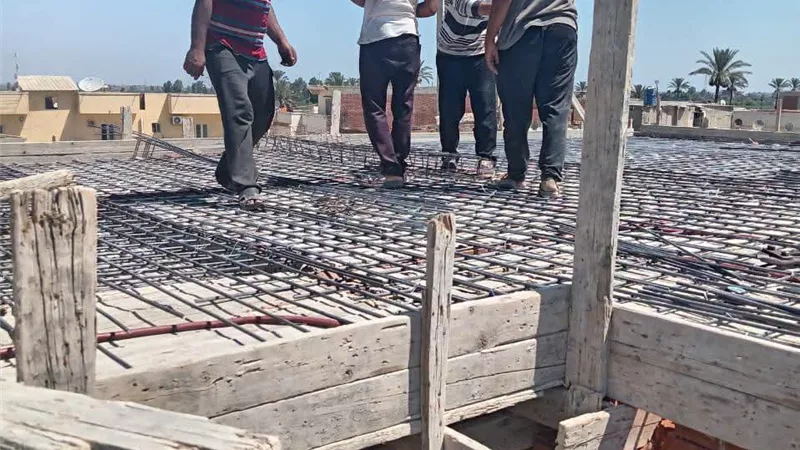 حملات ميدانية بالدلنجات لمراجعة تراخيص البناء والتصدي للمخالفات