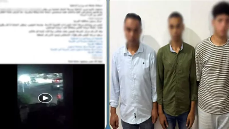 ضبط سائق ونجليه بعد اتهامهم بالتعدي على أسرة في بسيون