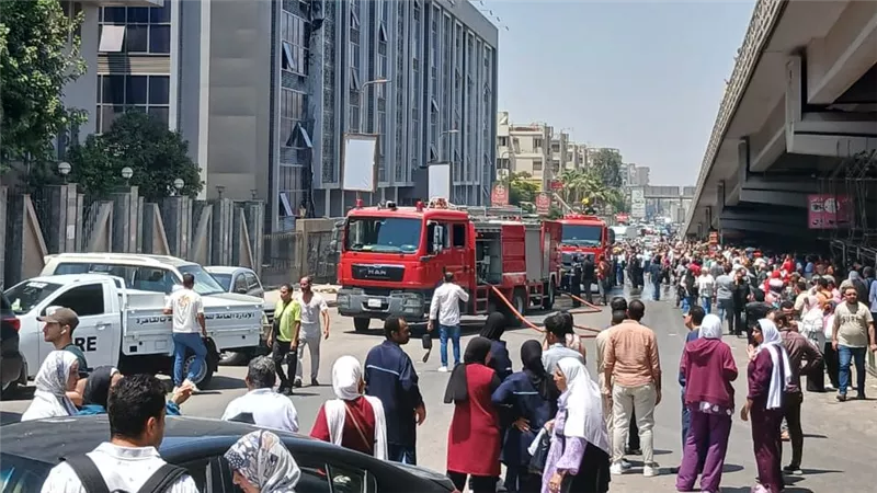 دون إصابات.. إطفاء حريق بأحد تكييفات مستشفى التأمين الصحي بمدينة نصر