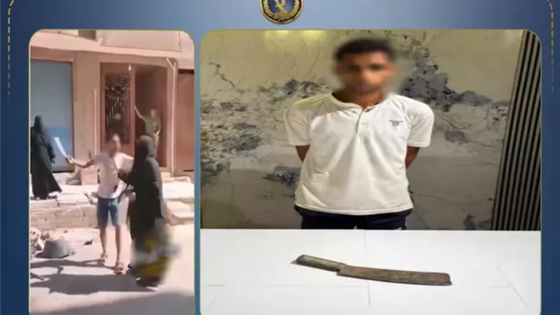 سقوط عاطل بتهمة ممارسة أعمال البلطجة والتعدي على المارة بالسلاح في مطروح