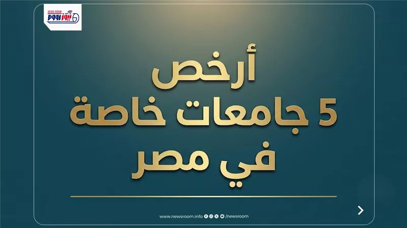 أرخص 5 جامعات خاصة في مصر 2026.. اعرف المصروفات الكاملة قبل التقديم
