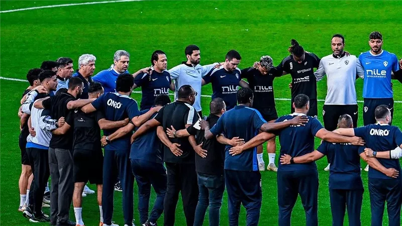 الزمالك يواصل تحضيراته في معسكره بالعاصمة الجديدة بتدريبات صباحية ومسائية