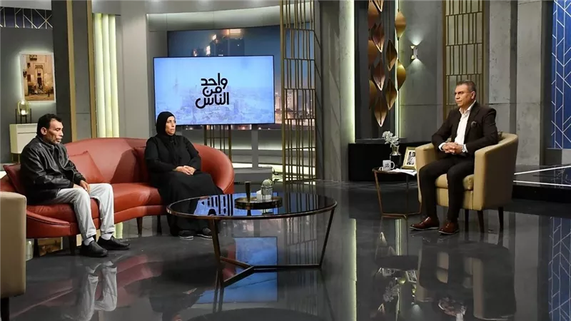 زوجة ضحية سفاح الإسماعيلية لعمرو الليثي : طلع يجيب أكل للعيال.. ورجع في كفن
