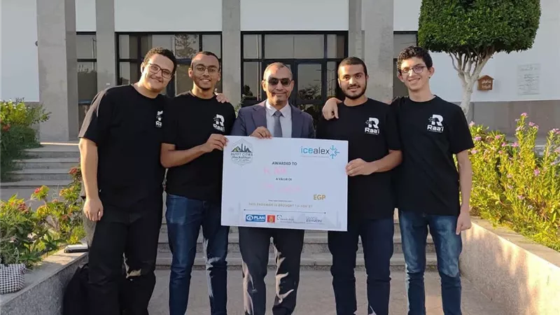 طلاب حاسبات ومعلومات جامعة السويس يحصدون المركز الثاني في هاكاثون مدن مصر 