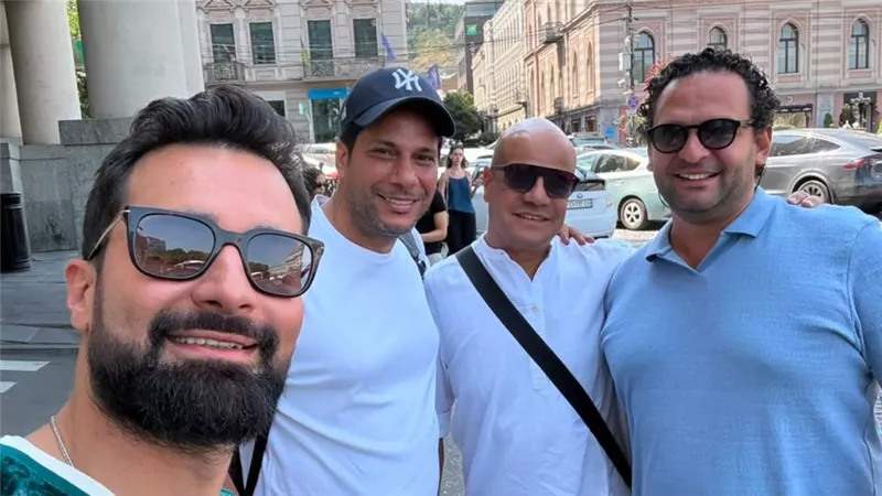 من جورجيا .. أحمد حاتم ينتهي من تصوير فيلم ريد فلاج والعرض قريبًا