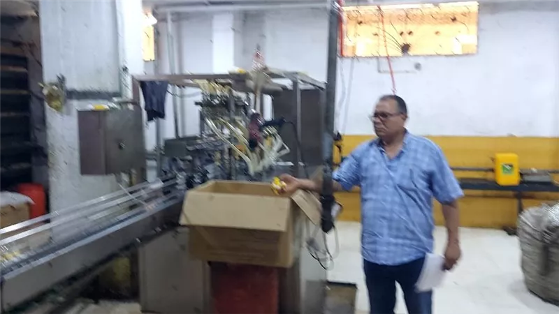 ضبط 14 ألف قطعة شيكولاتة وتوفي داخل مصنع غير مرخص بالقناطر الخيرية