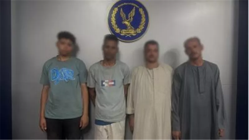 القبض على 4 متهمين في واقعة ذبح حمير والاتجار بجلودها بسوهاج