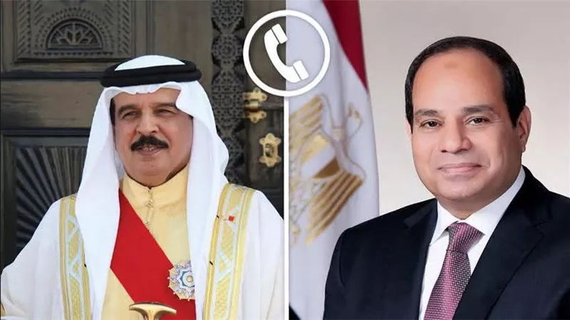خلال اتصال هاتفي.. الرئيس السيسي يؤكد التزام مصر الدائم للبحرين ومساندتها على مختلف الأصعدة 