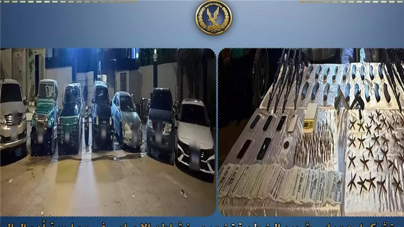 مصرع 5 عناصر إجرامية خطرة عقب تبادل إطلاق النار مع الشرطة بالقاهرة