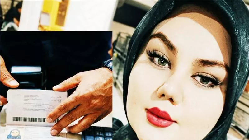 جدل في العراق بعد ظهور بلوجر إيرانية وهي تختم جواز سفرها بنفسها عند منفذ حدودي