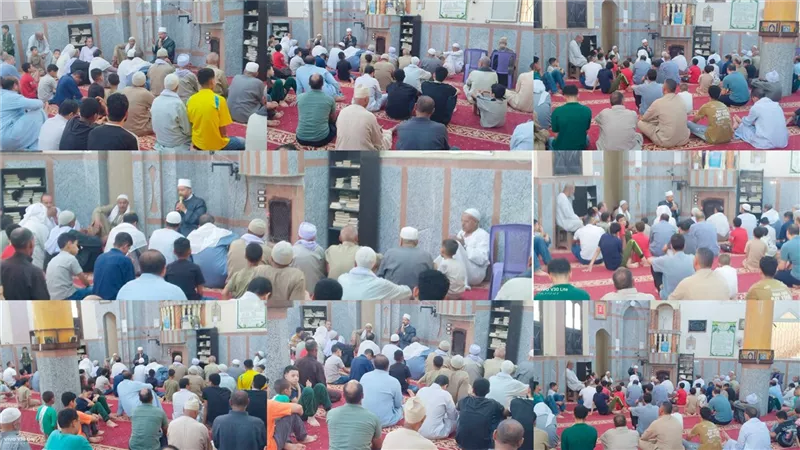 واعظ بالأزهر يدعو إلى تعمير المساجد: راحة القلوب في الدنيا وظل الرحمن في الآخرة| صور