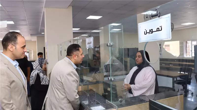 محافظ دمياط يتفقد مجمع الخدمات الحكومية بالوسطاني لمتابعة استعدادات التشغيل