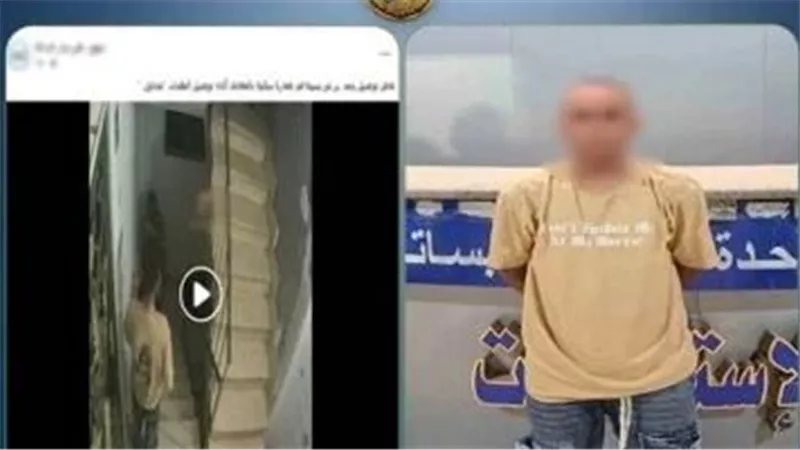 ضبط عامل دليفري لتحرشه بفتاة أجنبية داخل عقار سكني بالقاهرة