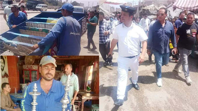 رفع 350 حالة إشغال متنوع في حملة مكبرة بالواسطى شمال بني سويف |صور