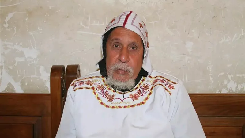 البابا تواضروس يعزي دير المحرق في نياحة الراهب القمص متاؤس المحرقي