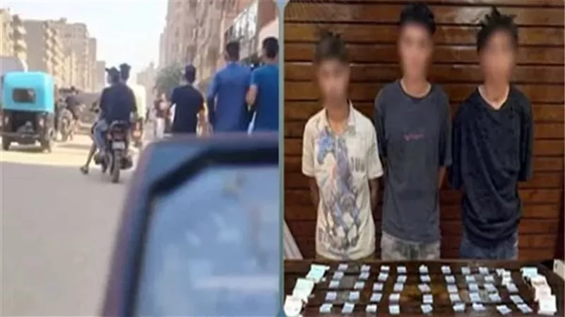 القبض على 3 عاطلين بتهمة ترويج مخدر 