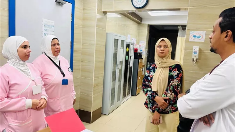 فرق الإشراف بالرعاية الأولية تتفقد مركز طب أسرة التوفيق لمتابعة جودة الخدمات 