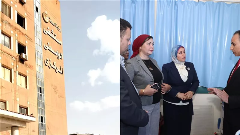 إنقاذ أول حالة تسمم بحبة الغلة بوحدة السموم بمستشفى الواسطى المركزي ببنى سويف 