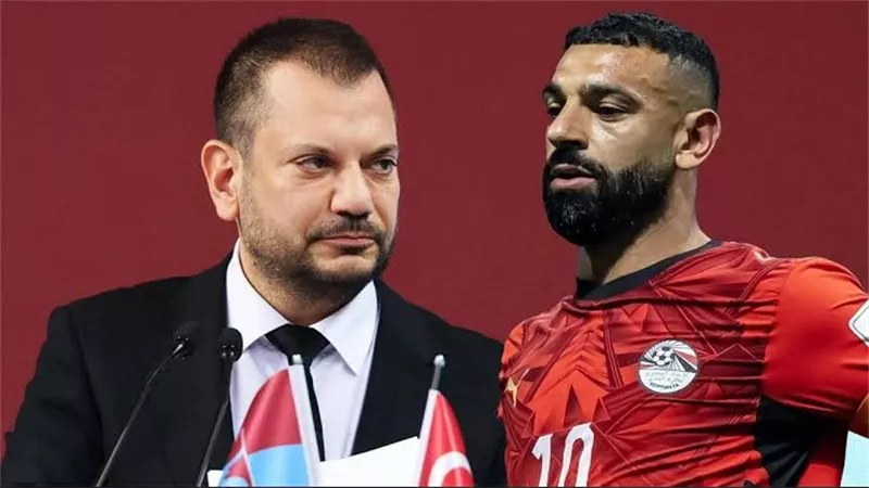 رئيس طرابزون سبور يستقبل محمد صلاح بنفسه في مطار أتاتورك
