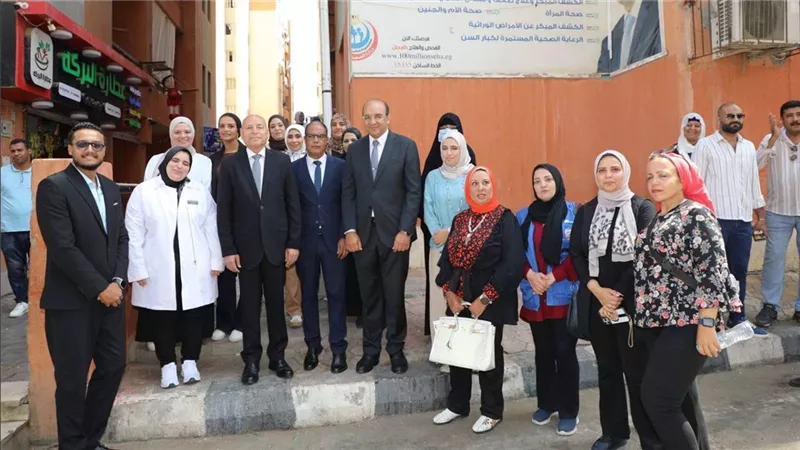 محافظ القاهرة يتفقد مبادرة 100 يوم صحة ويؤكد دعم الخدمات الطبية للمواطنين