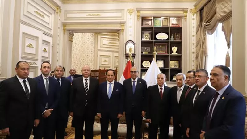 رئيس مجلس الدولة يزور رئيس محكمة النقض لتهنئته بمنصبه الجديد