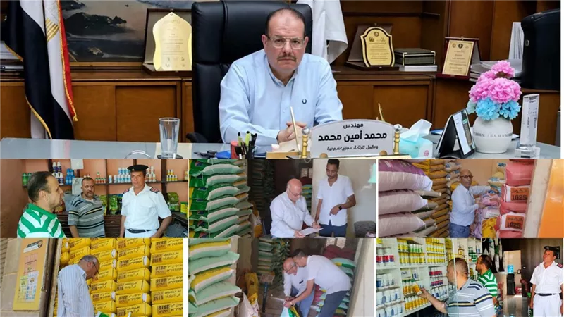 زراعة بني سويف تضبط 50 عبوة مبيدات مخالفة وتحذر من تداول حبوب الغلة