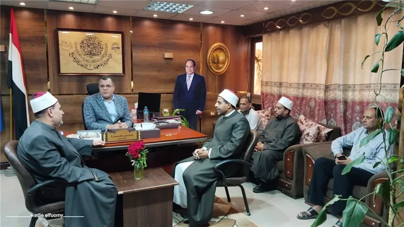 وفد أوقاف دمياط يهنئ وكيل التعليم بتجديد الثقة ويبحث تعزيز التعاون المشترك