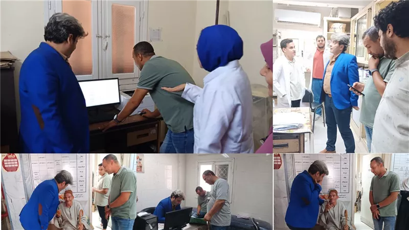إحالة 5  للتحقيق بتأمين صحي الواسطى للتحقيق و