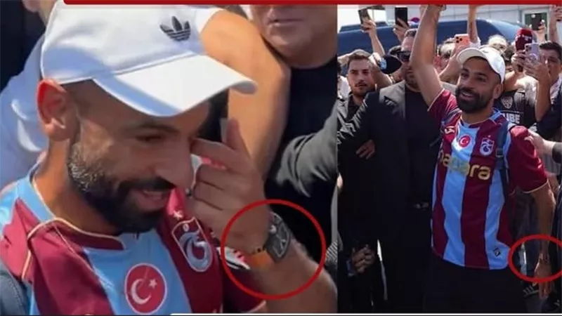 بوزن 32 جرامًا وسعر 420 ألف دولار.. سر الساعة التي ارتداها محمد صلاح