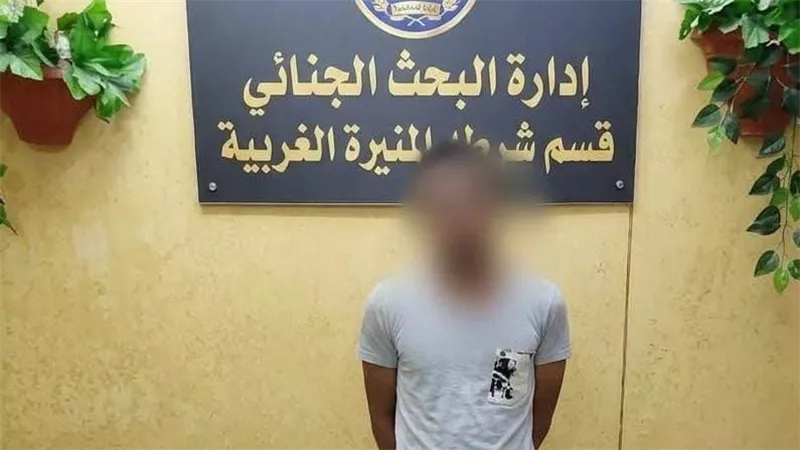 سقوط تاجر آيس وبودر بمنطقة المنيرة الغربية بالجيزة 