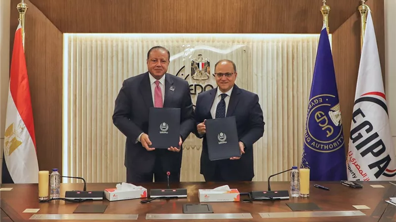 رئيس هيئة الدواء يوقع بروتوكول تعاون مع الجهاز المصري للملكية الفكرية 