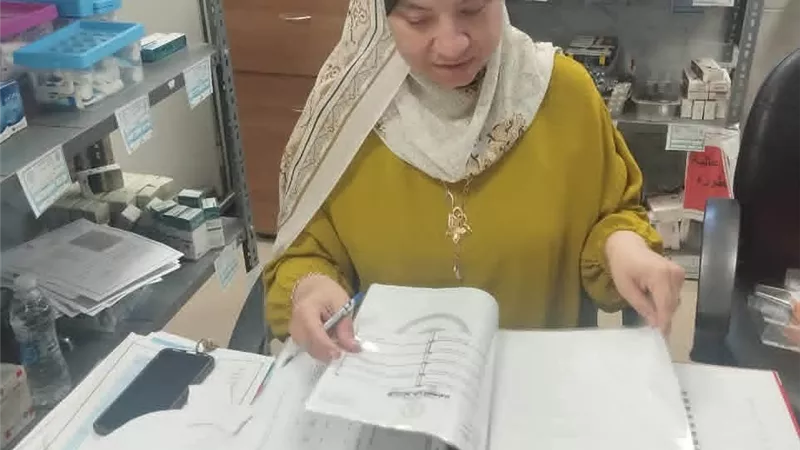 فريق إشرافي من هيئة الرعاية الصحية يتفقد وحدة طب أسرة الرائد لمتابعة الخدمة
