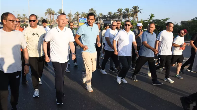 وزير الشباب والرياضة ومحافظ القاهرة يشهدان ماراثون “القاهرة مهد الحضارة” 