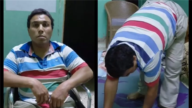 «أنا حياتي وقفت».. عامل من ذوي الإعاقة يطالب بالعودة إلى عمله