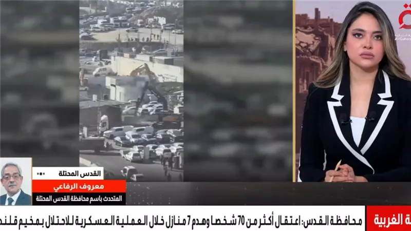 متحدث محافظة القدس: مخيم قلنديا شهد أوضاعًا إنسانية كارثية بعد اقتحام الاحتلال