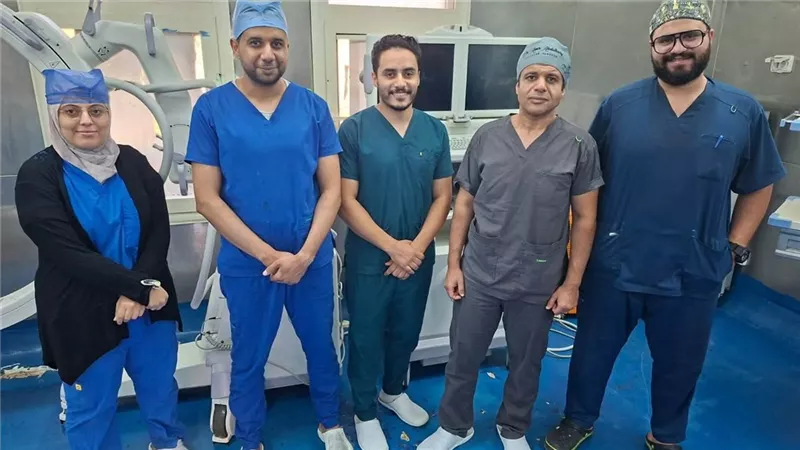  فريق جراحة الأوعية بمستشفى دمياط العام ينجح بإنقاذ قدم مريض من البتر