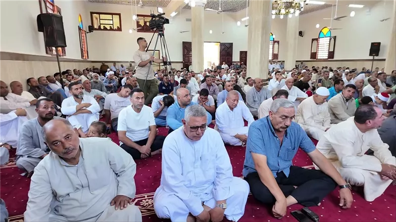 أوقاف كفر الشيخ تفتتح المسجد الكبير بعزبة فتح الله| صور